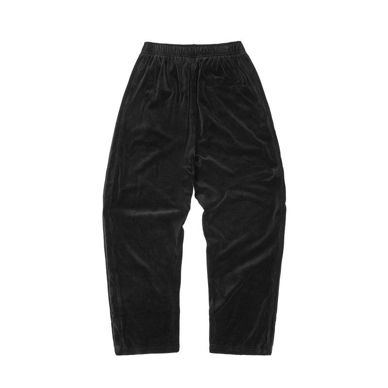 VVS VELOUR BOTTOMS [TRIPLE BLACK]