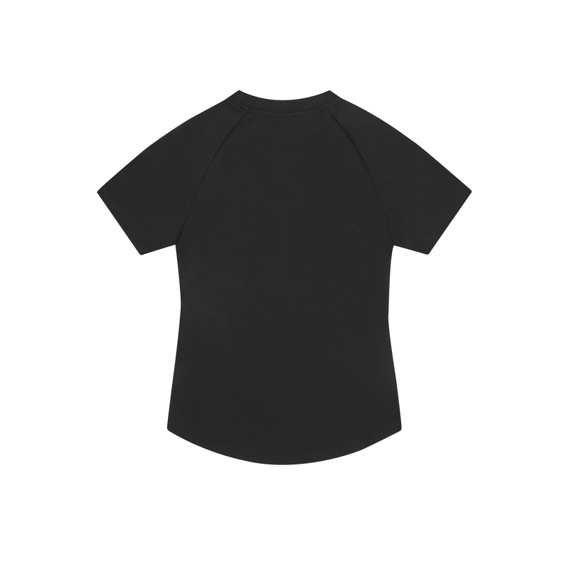 WMNS BABY TOP [BLACK/YELLOW]