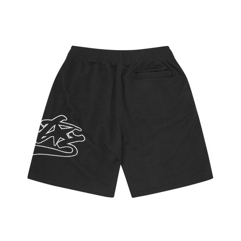 WOOSH MESH SHORT [BLACK]