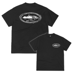 ISLAND STAMP TEE [BLACK]