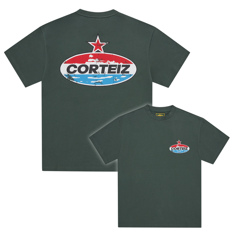 MOTOR HEAVYWEIGHT TEE [FOREST GREEN]