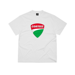 SHIELD TEE [WHITE]