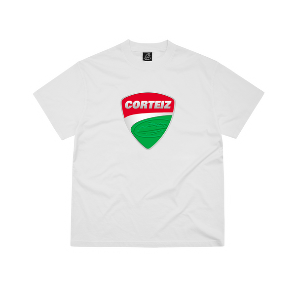 SHIELD TEE [WHITE]