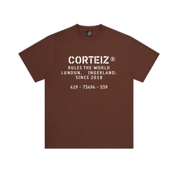 OG STENCIL TEE [BROWN]