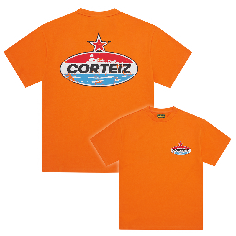 MOTOR HEAVYWEIGHT TEE [ORANGE]