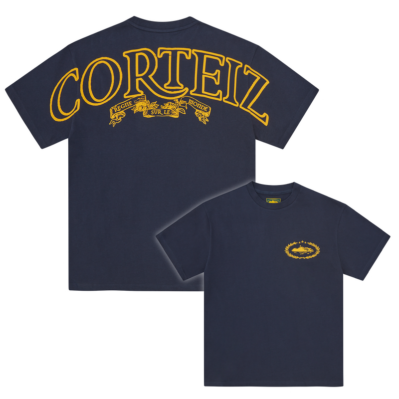 ROYALE HEAVYWEIGHT TEE [NAVY]